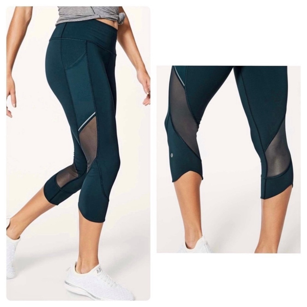 Lululemon Home Stretch‎ Crop (19") Submarine